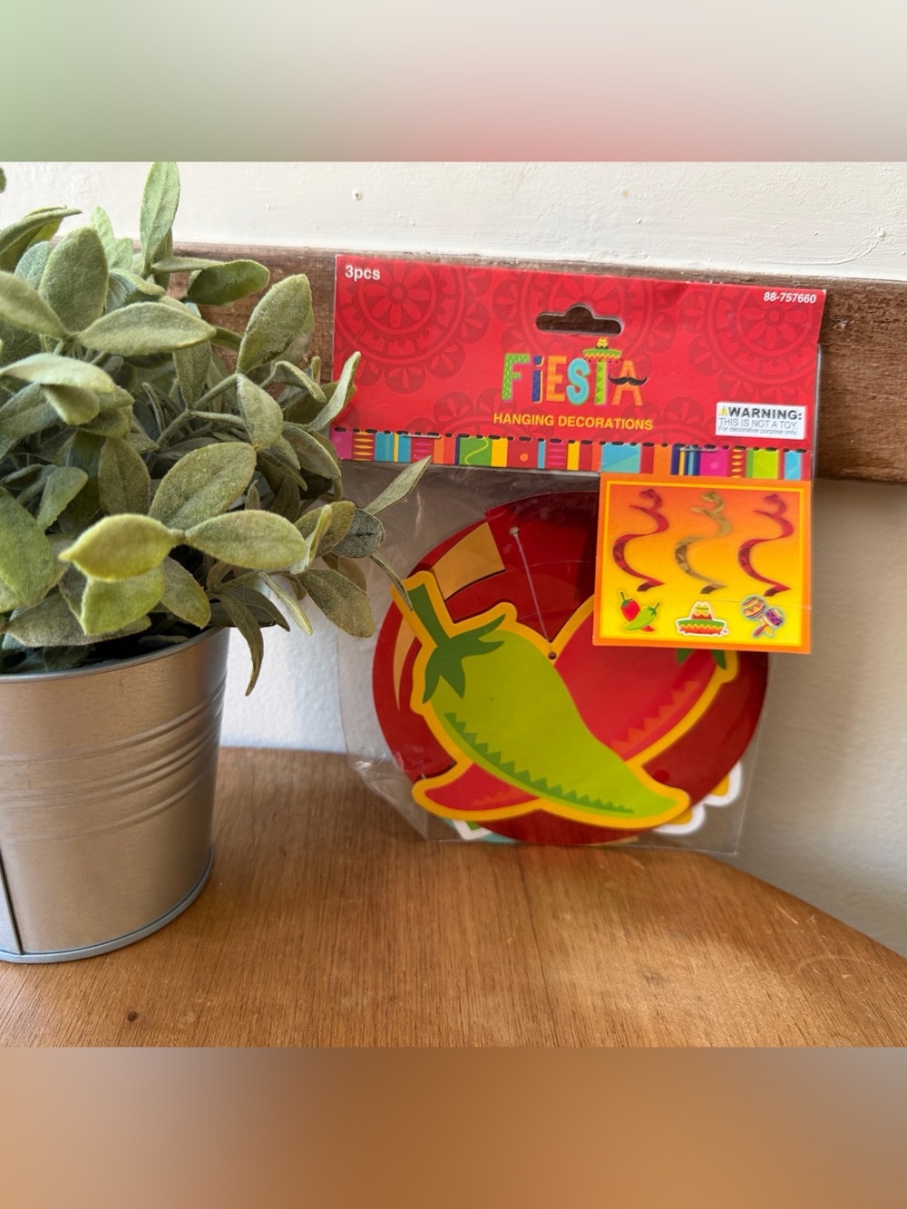 Hobby Lobby Fiesta Chili Pepper Hanging Decorations - Red & Green